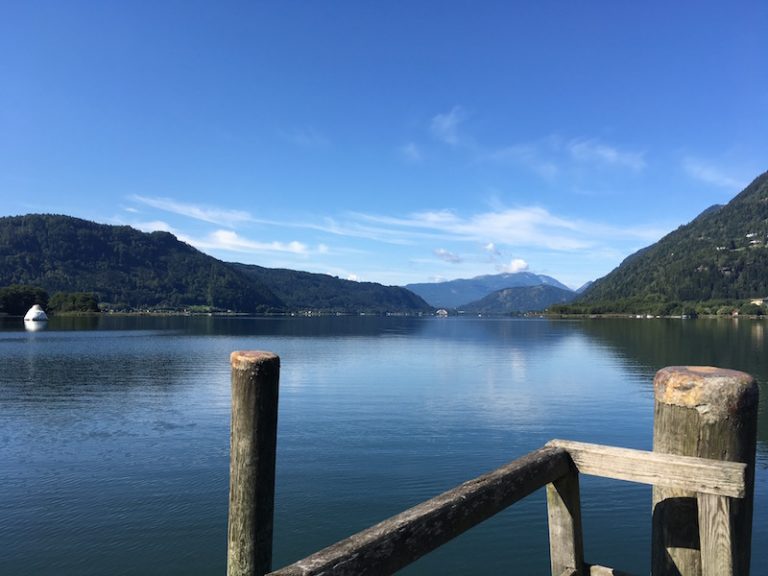 giro lago worther see bicicletta km